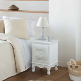 Natbord Alexandra House Living Hvid 33 x 53 x 37 cm #13