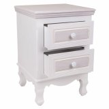 Natbord Alexandra House Living Hvid 33 x 53 x 37 cm #19