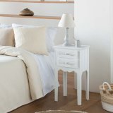 Natbord Alexandra House Living Hvid 28 x 69 x 38 cm #7