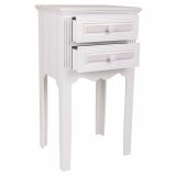 Natbord Alexandra House Living Hvid 28 x 69 x 38 cm #13
