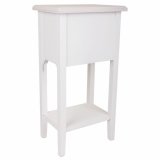 Natbord Alexandra House Living Hvid 26 x 69 x 37 cm #31