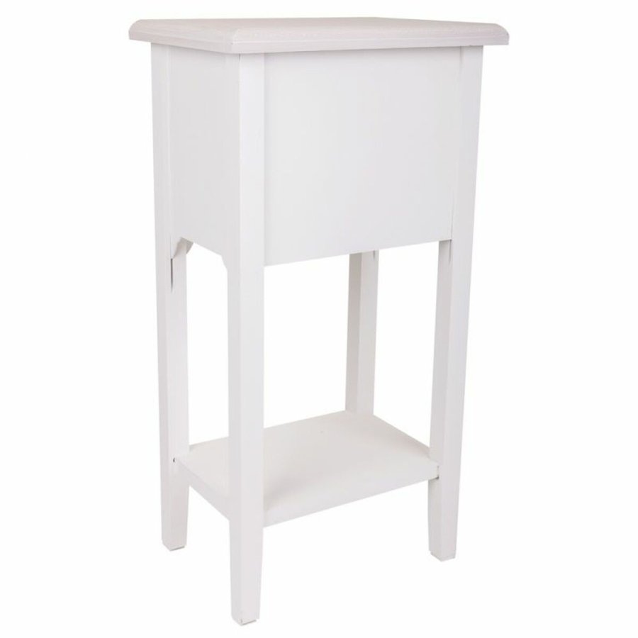 Natbord Alexandra House Living Hvid 26 x 69 x 37 cm #31