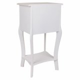 Natbord Alexandra House Living Hvid 31 x 71 x 38 cm #31