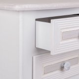 Natbord Alexandra House Living Hvid 31 x 71 x 38 cm #37