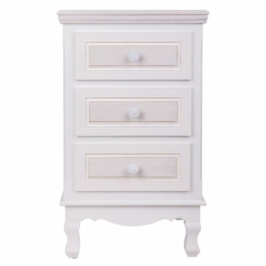 Natbord Alexandra House Living Hvid 33 x 68 x 41 cm #19