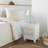Natbord Alexandra House Living Hvid 30 x 50 x 40 cm #7