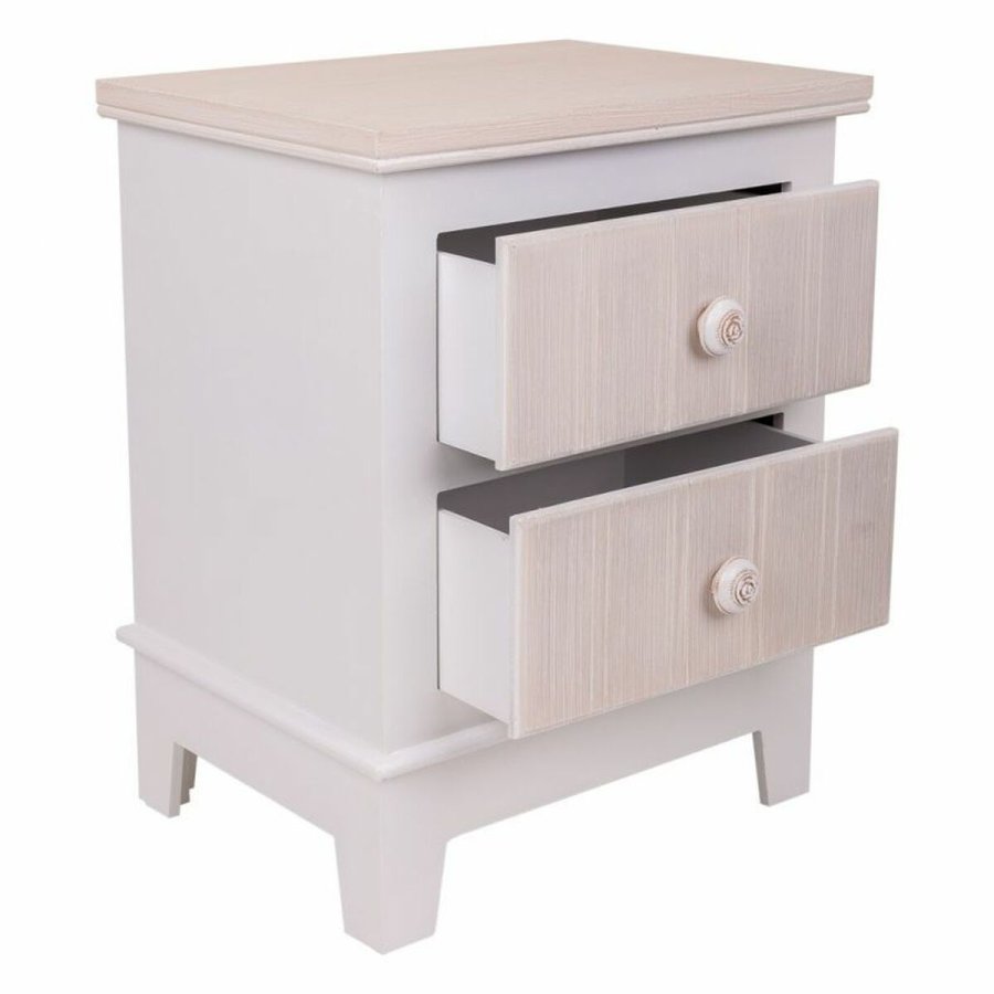 Natbord Alexandra House Living Hvid 30 x 50 x 40 cm #13