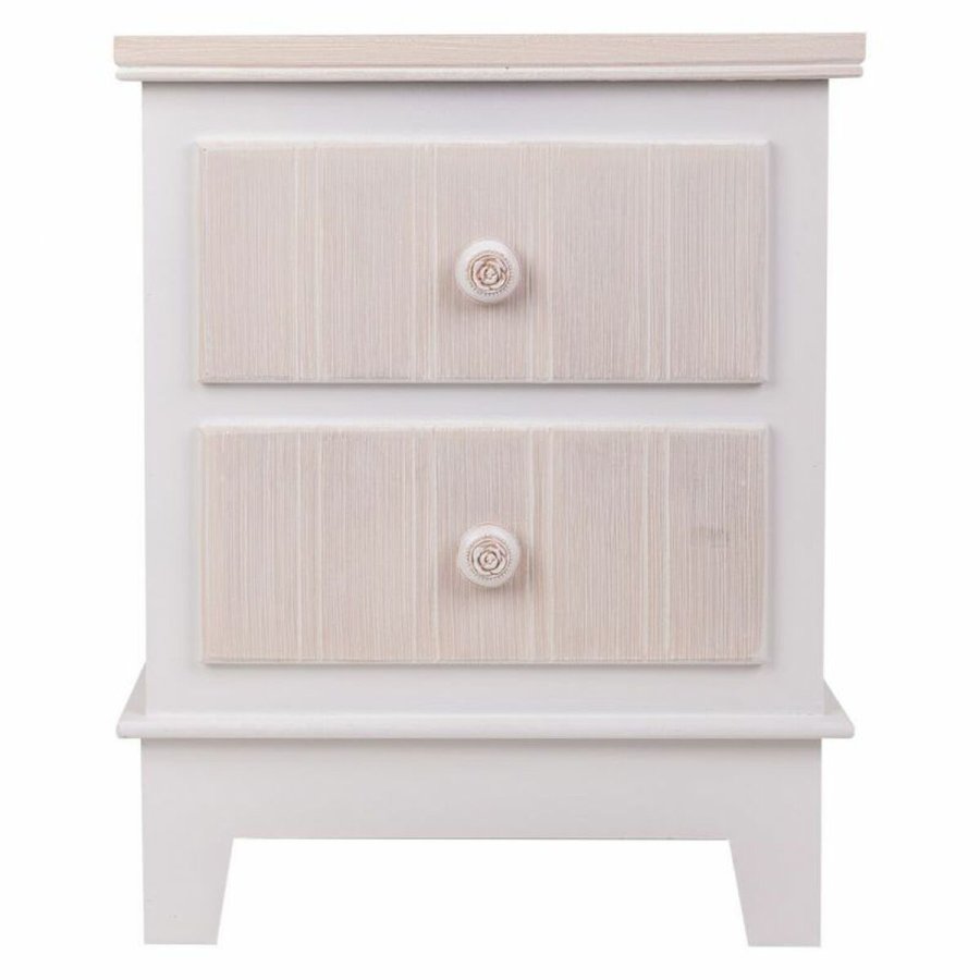 Natbord Alexandra House Living Hvid 30 x 50 x 40 cm #19