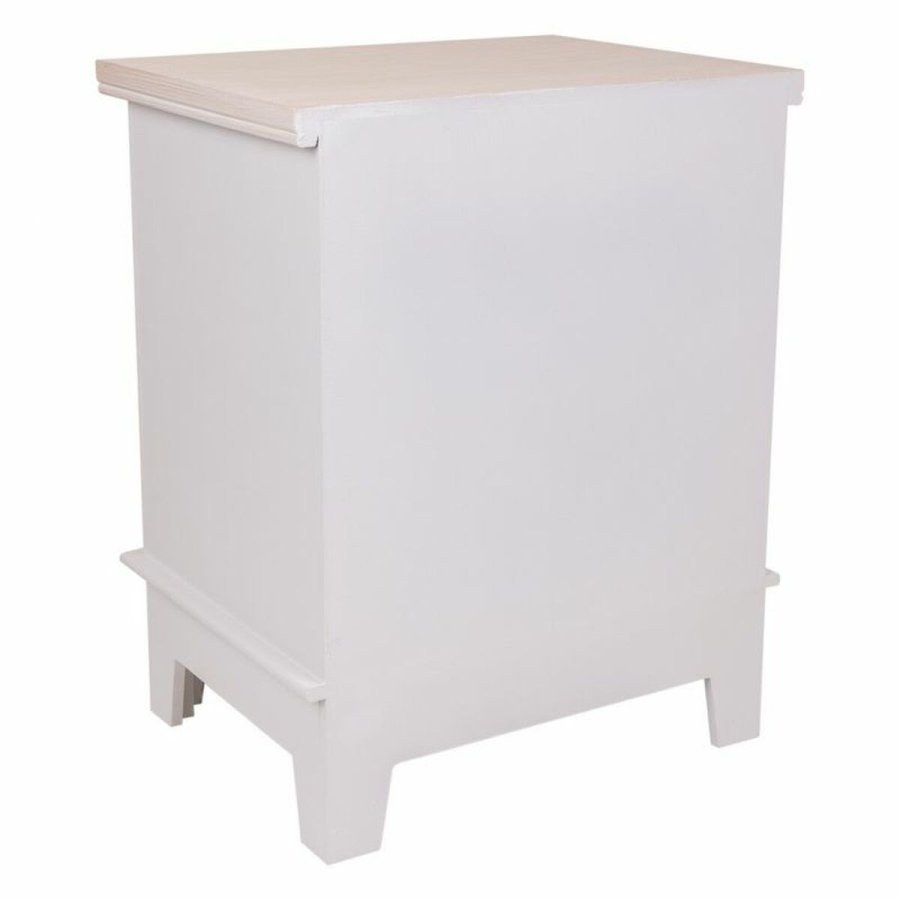 Natbord Alexandra House Living Hvid 30 x 50 x 40 cm #31