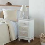 Natbord Alexandra House Living Hvid 30 x 64 x 40 cm #7
