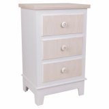 Natbord Alexandra House Living Hvid 30 x 64 x 40 cm #1
