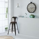Vgur Alexandra House Living Sort Jern Tr MDF 69 x 2 x 64 cm #7