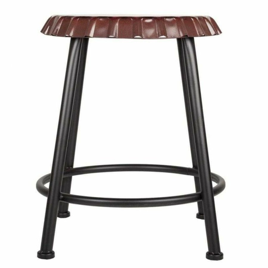 Taburet Alexandra House Living Sort Jern 35 x 46 x 35 cm #7