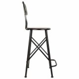 Taburet Alexandra House Living Sort Jern 40 x 100 x 46 cm #13