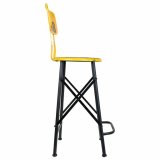 Taburet Alexandra House Living Gul Jern 40 x 100 x 46 cm #13