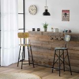 Taburet Alexandra House Living Gul Jern 40 x 100 x 46 cm #13