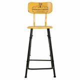 Taburet Alexandra House Living Gul Jern 40 x 100 x 46 cm #25