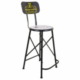 Taburet Alexandra House Living Sort Jern 40 x 100 x 46 cm #1