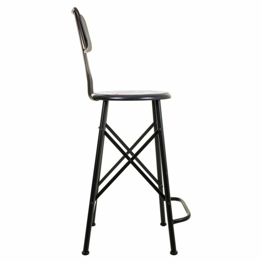 Taburet Alexandra House Living Sort Jern 40 x 100 x 46 cm #19