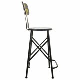 Taburet Alexandra House Living Sort Jern 40 x 100 x 46 cm #19