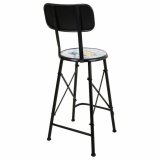 Taburet Alexandra House Living Sort Jern 40 x 100 x 46 cm #37