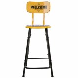 Taburet Alexandra House Living Gul Jern 40 x 100 x 46 cm #25
