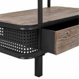 Hylder Alexandra House Living Brun Tr Metal Jern 121 x 40 x 80 cm #7