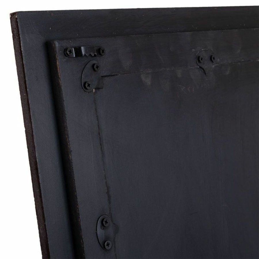 Vgspejl Alexandra House Living Hvid Brun 1 x 62 x 42 cm Rektangulr #37