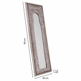 Vgspejl Alexandra House Living Hvid 1 x 90 x 30 cm Rektangulr #25