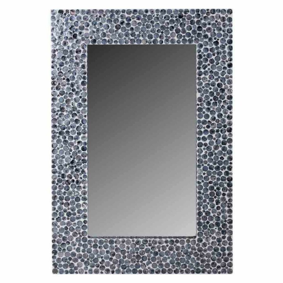 Vgspejl Alexandra House Living Gr Fldefarvet 91 x 3 x 60 cm Rektangulr #1