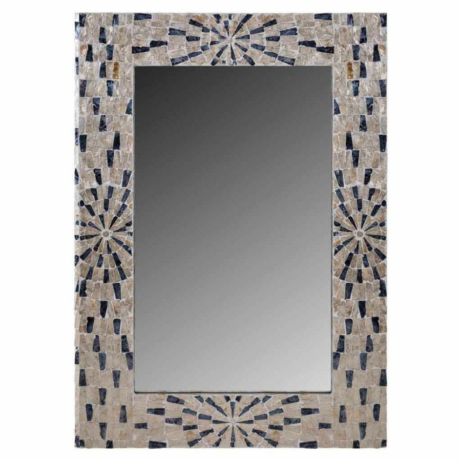 Vgspejl Alexandra House Living Gr Fldefarvet 70 x 3 x 100 cm Rektangulr #1