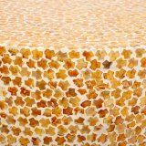 Sofabord Alexandra House Living Gul Perlemor Tr MDF 65 x 46 x 65 cm #4