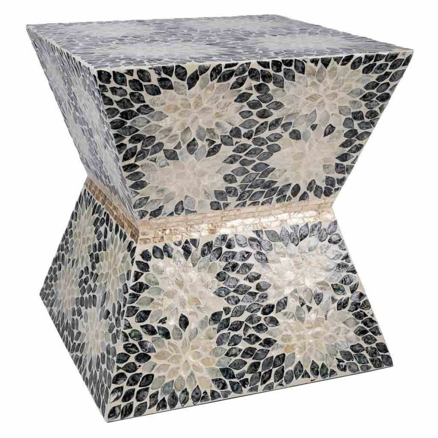 Taburet Alexandra House Living Bl Tr MDF 45 x 48 x 46 cm #1