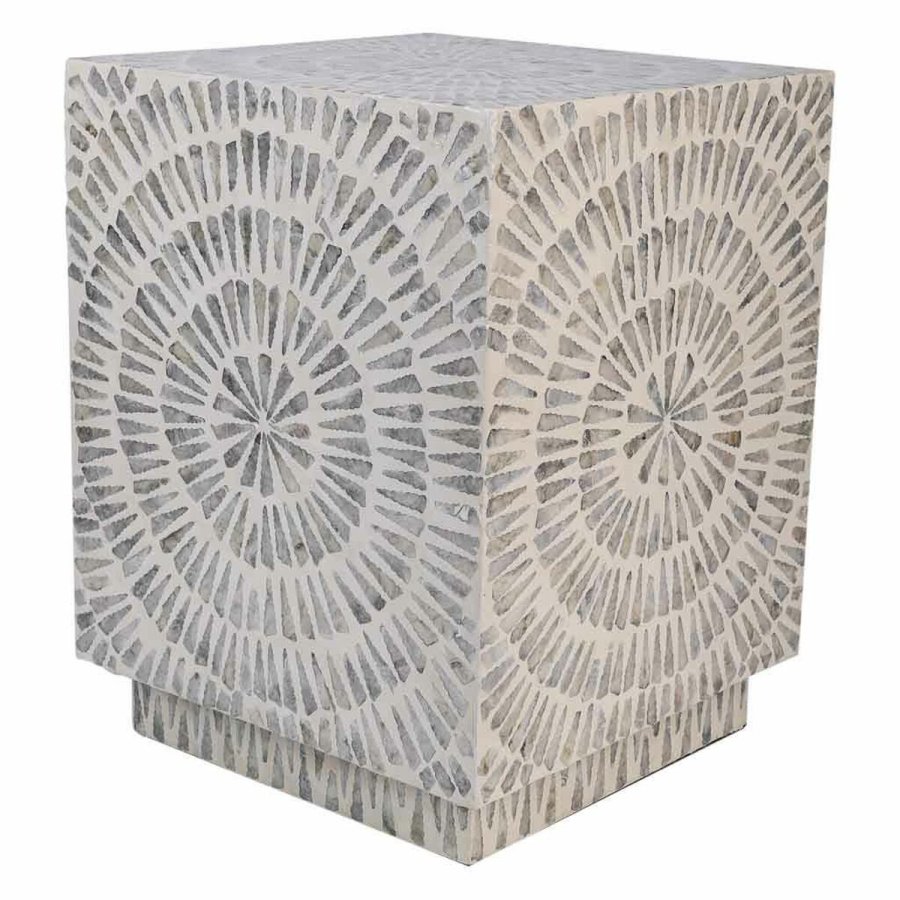 Taburet Alexandra House Living Gr Tr MDF 35 x 45 x 35 cm #1