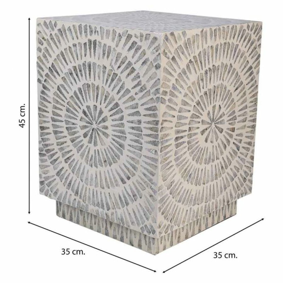 Taburet Alexandra House Living Gr Tr MDF 35 x 45 x 35 cm #19