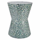 Taburet Alexandra House Living Bl Tr MDF 35 x 50 x 35 cm #1