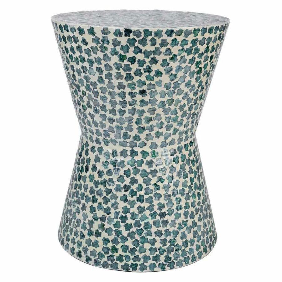 Taburet Alexandra House Living Bl Tr MDF 35 x 50 x 35 cm #1