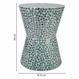 Taburet Alexandra House Living Bl Tr MDF 35 x 50 x 35 cm #22
