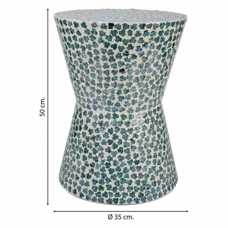 Taburet Alexandra House Living Bl Tr MDF 35 x 50 x 35 cm #22