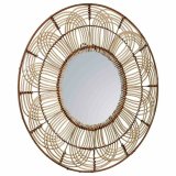 Vgspejl Alexandra House Living Brun 3 x 61 x 61 cm Cirkler #22