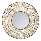 Vgspejl Alexandra House Living Brun 3 x 61 x 61 cm Cirkler #1