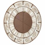 Vgspejl Alexandra House Living Brun 3 x 61 x 61 cm Cirkler #36