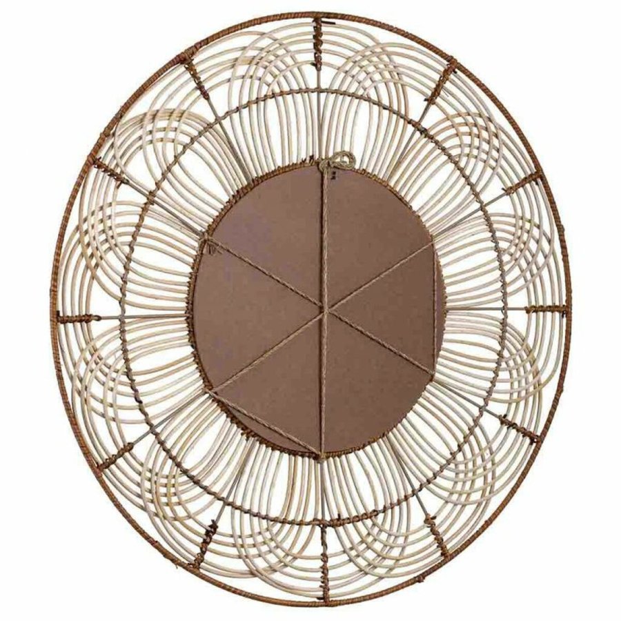 Vgspejl Alexandra House Living Brun 3 x 61 x 61 cm Cirkler #36