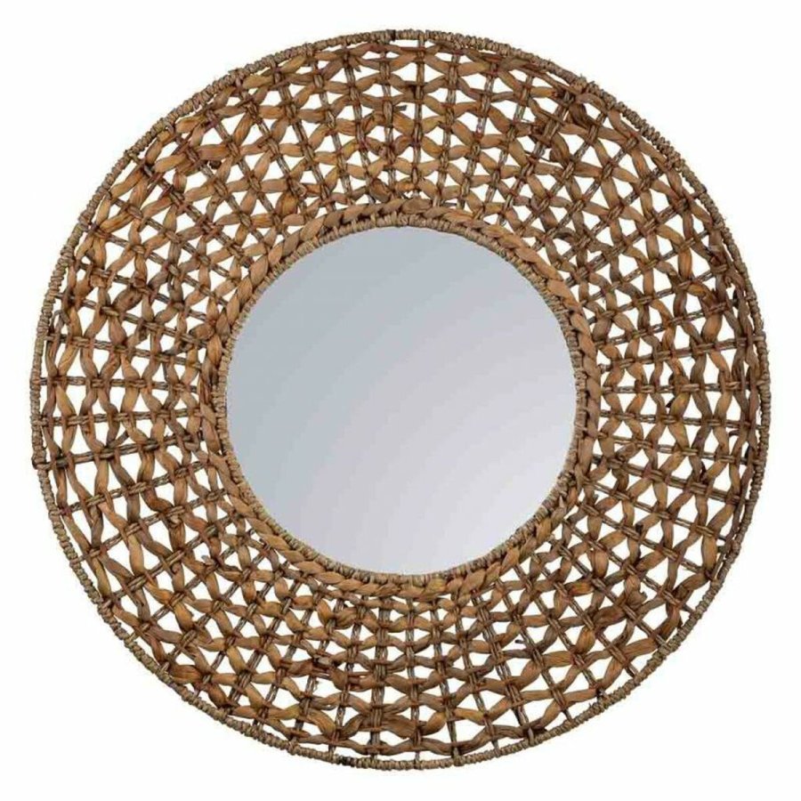 Vgspejl Alexandra House Living Brun 3 x 61 x 61 cm Cirkler #1