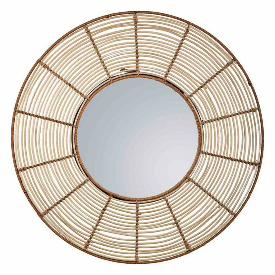 Vgspejl Alexandra House Living Brun 3 x 61 x 61 cm Cirkler #1