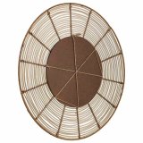 Vgspejl Alexandra House Living Brun 3 x 61 x 61 cm Cirkler #15