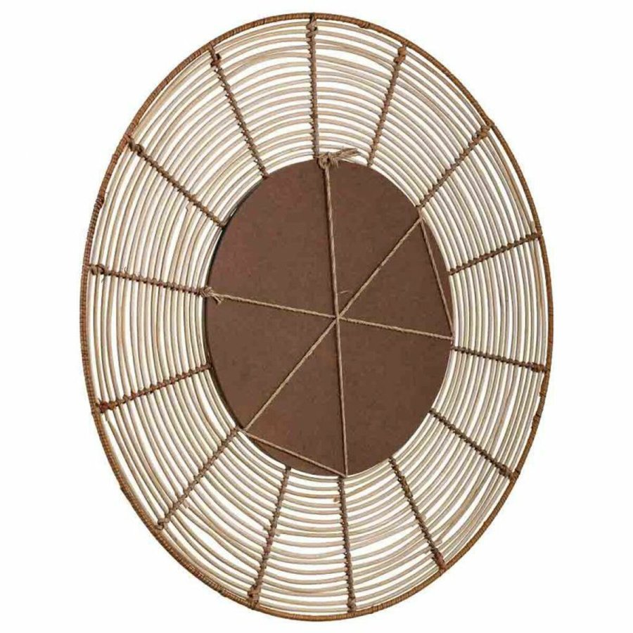 Vgspejl Alexandra House Living Brun 3 x 61 x 61 cm Cirkler #15