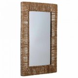Vgspejl Alexandra House Living Brun 3 x 61 x 91 cm Rektangulr #15