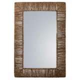Vgspejl Alexandra House Living Brun 3 x 61 x 91 cm Rektangulr #1