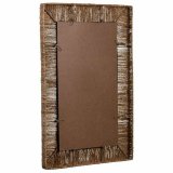 Vgspejl Alexandra House Living Brun 3 x 61 x 91 cm Rektangulr #29